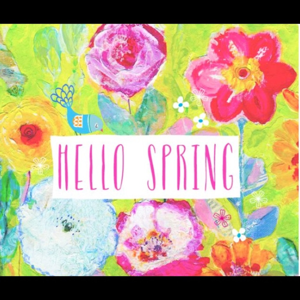 Happy first day of spring.... 🌸🌸